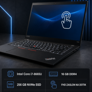 LENOVO THINKPAD T490s TOUCH – I7 | 16 GB | 256 GB NVMe TOP PONUDBA
